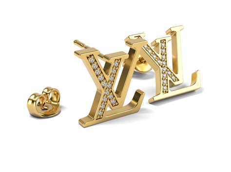 louis vuitton diamond earrings